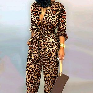 Leopard Jumpsuit
